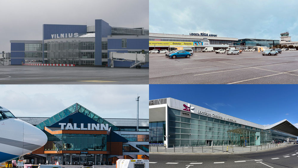 Прокат автомобилей в аэропортах Вильнюса, Риги, Варшавы и Таллина.