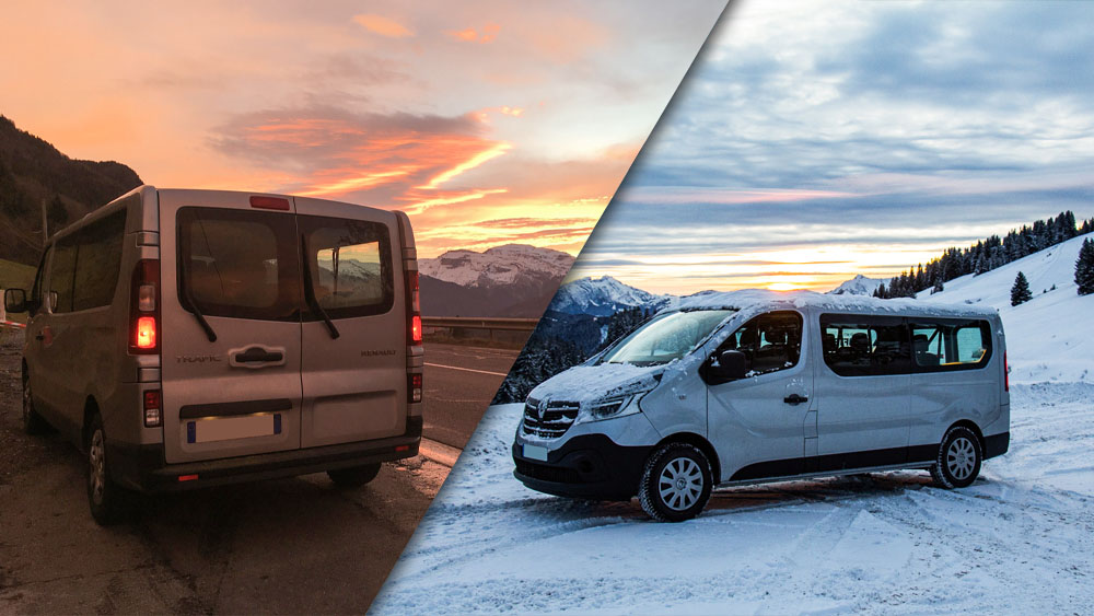 Mikroautobusų nuoma kelionėms į kalnus slidinėti | EuroRenta